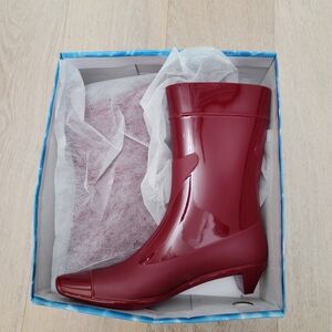JELLIES red Heeled Boots
